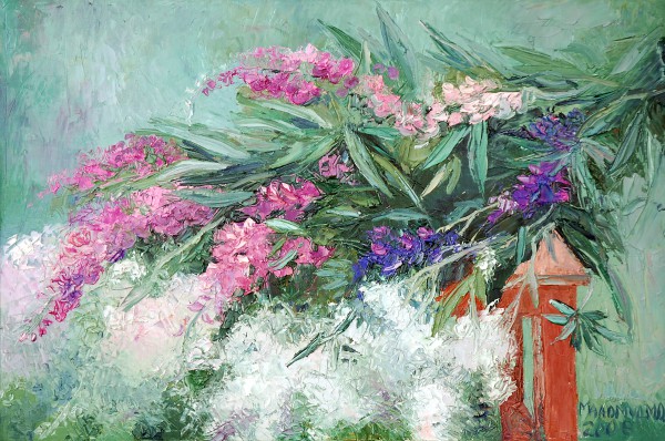 마리아 멜로머드 (Maria Malomud)-Still life with Forest Flowers